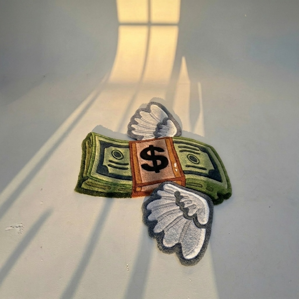 Money Fly Rug - Image 2