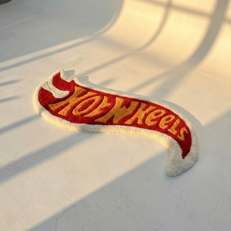 Hotwheels Inspired Custom Rug - Image 1