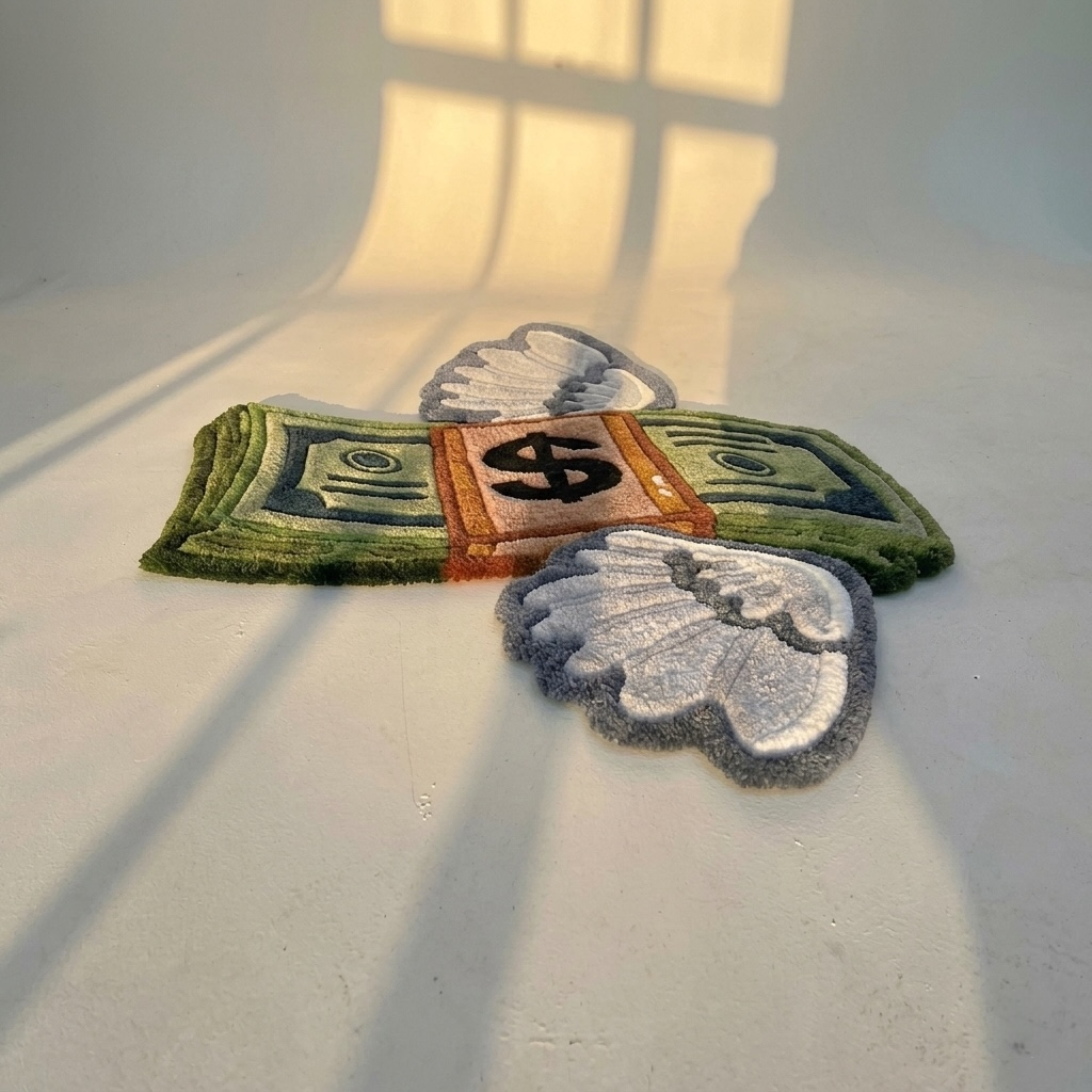 Money Fly Rug - Image 3